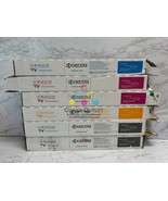 6 Open OEM Kyocera TASKalfa 3552ci,3553ci,4052ci CMMYKK Toners TK-8527, ... - $324.72