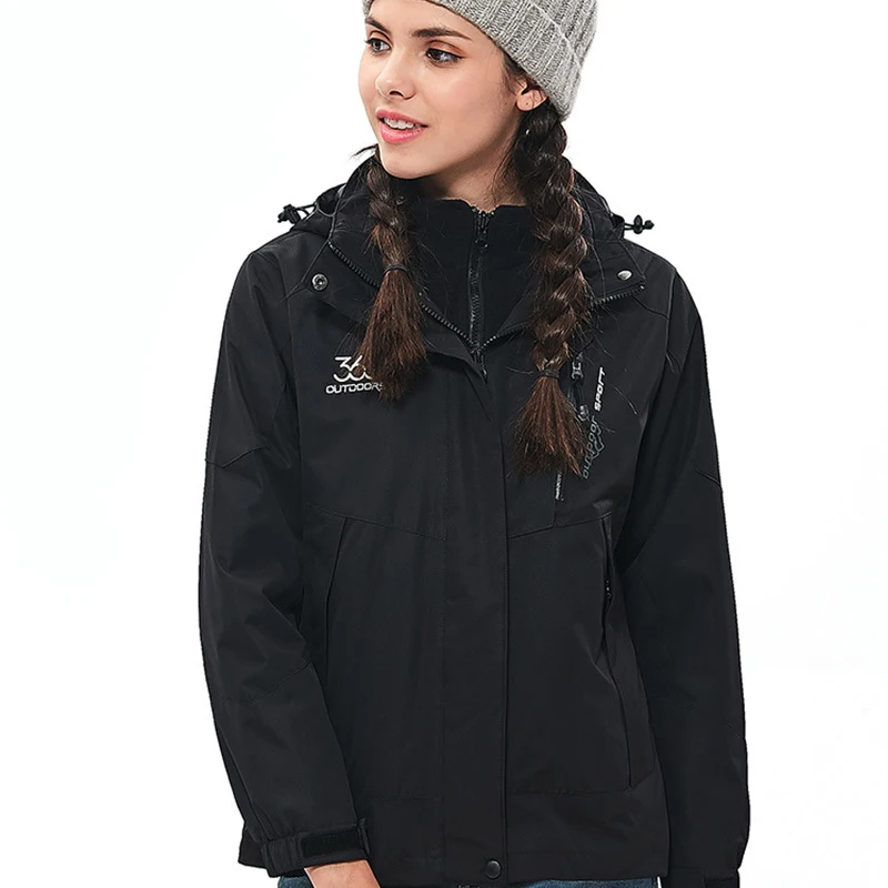 Women Lady New Winter Waterproof  Oversized Female outdoor Jackets Detachable Wi - £217.94 GBP
