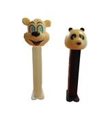 Set of 2 Vintage Animal, Panda &amp; Teddy PEZ dispensers - $13.49 CAD