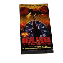 Highlander: Final Dimension / Movie (VHS) Christopher Lambert, Mario Van... - £6.03 GBP