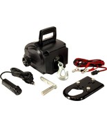 12 Volt Portable Winch - Remote Control - Vehicle, ATV, Boat Recovery - $108.90