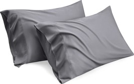 Bedsure Cooling Pillow Cases Queen - Rayon Derived from Dark - £13.04 GBP