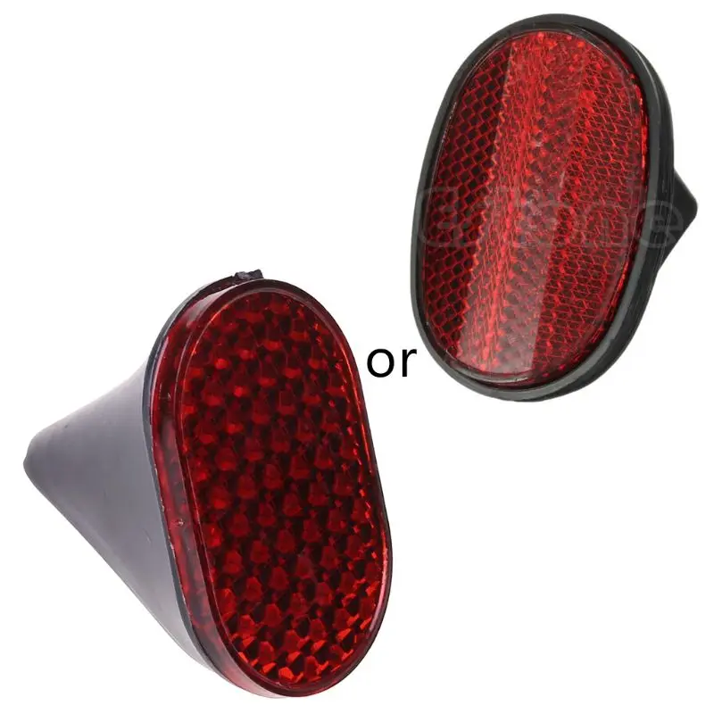 Red Bicycle Bike Rear  Safety Warnning Reflector Tail Muuard Cycling New - $30.48