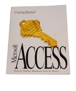 Microsoft ACCESS Relational Database Management System for Windows Get S... - $14.73