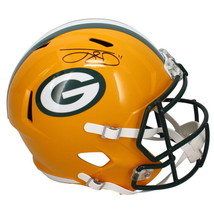 Jayden Reed Autographed Green Bay Packers Full Size Speed Helmet Beckett - £226.51 GBP