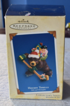 2005 Hallmark Keepsake Ornament Hockey Thrills Nick and Christopher Collector - £3.16 GBP