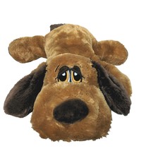 Dan Dee Collector&#39;s Choice Brown Laying Dog Plush Stuffed Animal 2018 23.5&quot; - £31.61 GBP