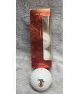 Vintage Titleist 384 DT 90  Roman Meal logo golf balls Sleeve of 3 balls... - £5.33 GBP