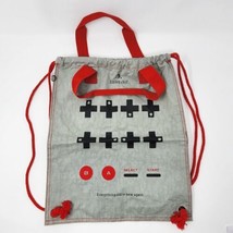 8bitdo Gamer Drawstring Bag Gamepad Design Gray Red E3 2019 Swag - £31.03 GBP