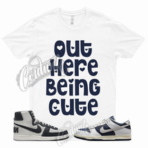 CUTE T Shirt for SB Dunk Low NYC Vast Grey Midnight Navy Georgetown Mid High 1 - £18.44 GBP+