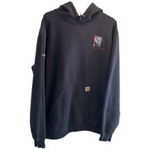 Carhartt Hoodie Mens XL Navy Original Fit Pullover Sweatshirt Work Wear ... - $29.88