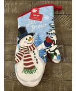 Christmas House Oven Mitt-Brand New-SHIPS N 24 HOURS - $214.64 MXN