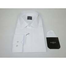 Men's Shirt Hankie CASILA Turkey Cotton Blend Long Sleeves 501800-01 White image 4
