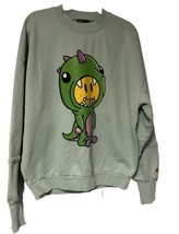 Drew House Justin Bieber Dinodrew Deconstructed Crewneck Mint Green Size M - £88.25 GBP