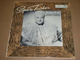 Sophie Tucker Spice Of Life Autographed Record Album Vinyl LP Mercury Label - £119.89 GBP