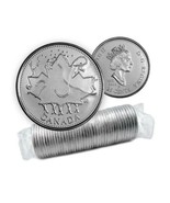 2002-P (1952-) Canadian 25-Cent Canada Day 135th Anniversary Coin Roll - £22.68 GBP