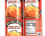 4 Cans Musselman&#39;s 20 Oz Fried Apples With Homestyle Spices Best By 1-6-26 - £29.13 GBP