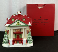 HOLIDAY HOUSE SANTA CANDY Cookie Jar by Waterford Holiday Heirlooms MINT - £39.46 GBP