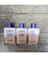 LOT OF 3 L&#39;Oreal Paris Magic Nude Liquid Powder Bare Skin  NATURAL BUFF 318 - €20,53 EUR