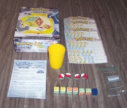 POKEMON Diamond and Pearl On A Roll Dice Rolling Game 2007 Complete - £12.80 GBP