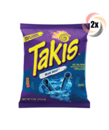 2x Bags Takis Blue Heat Hot Chili Pepper Tortilla Chips | 4oz | Fast Shi... - £10.57 GBP