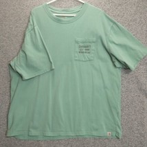 Carhartt Shirt Mens 2XL Pocket Work Tee Construction Outdoors - $12.86