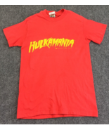 Vintage 1988 Hulk Hogan WWF Wrestling Hulkamania T Shirt Red Youth Small... - $1,504.39 MXN