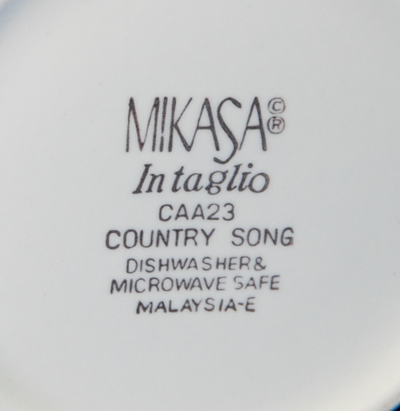Mikasa Intaglio Country Song 8-oz Creamer CAA23 Item image 4