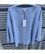 Elizabeth And James Light Blue Blouse Size Medium - $59.57 CAD