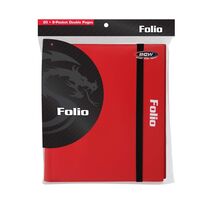 1 BCW Matte Red Folio 9-Pocket Album - $21.74