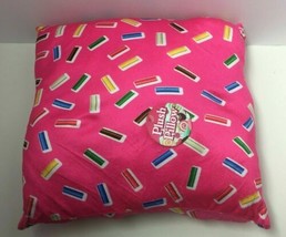 Royal Deluxe Accessories Pink Licorice Candy Themed Plush Pillow - £8.85 GBP