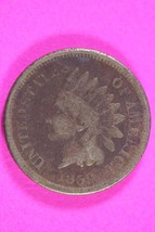 1859 Copper Nickel Indian Head Cent Penny Rare Type Coin Exact Coin Pict... - £13.26 GBP