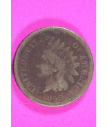 1859 Copper Nickel Indian Head Cent Penny Rare Type Coin Exact Coin Pict... - $22.55 CAD
