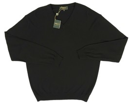 NEW $265 Bobby Jones Collection Sweater!  Sm  Black   Runs Large   Made in Italy - £63.94 GBP