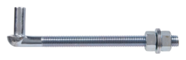 Hardware Essentials 851913 Gate Bolt Hook, Zinc, 5/8 in. x 8 in. - $34.24