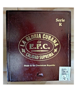 Gloria Cubana de E.P.C. Calidad Suprema Wooden Cigar Box 6 5/8 x 6 x 4 1/2 - €7,60 EUR