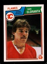 1983-84 O-PEE-CHEE #81 Kari Eloranta Exmt (Rc) Flames *X70561 - £1.15 GBP