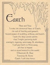 5 Elements Evocation Parchment-Like Pages! Earth, Air, Fire, Water, Spirit! - $110.36 MXN