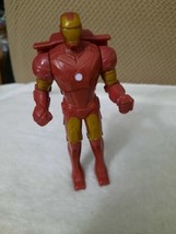 2007 Marvel Universe Iron Man Burger King Power Punch 4.5&quot; Action Figure  - £3.34 GBP