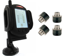 RV TPMS Tire Pressure Monitoring System 4 Sensors & Booster Lifetime Warranty * - $292.05