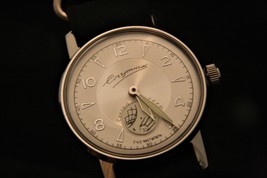 Vintage 1980&#39;s Soviet ZIM 2602, 15J Sputnik Satellite serviced men&#39;s wristwatch - £175.60 GBP