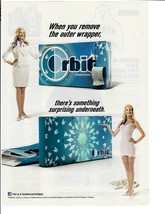 2010 Print Ad Orbit Gum Peppermint Remove Outer Wrapper Surprising Under... - £10.03 GBP