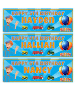 BLIPPI Personalised Birthday Banner - Blippi Birthday Party Banner - Bli... - £3.96 GBP