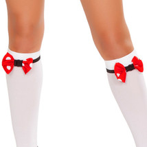Red Polka Dot Bows for Stockings Toppers Costume Minnie Mouse 4070B - £10.19 GBP