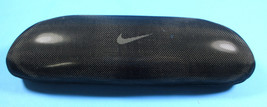 Nike Eyeglasses Case Hard Clamshell Long Narrow Textured Black Velvet Interior - $14.80