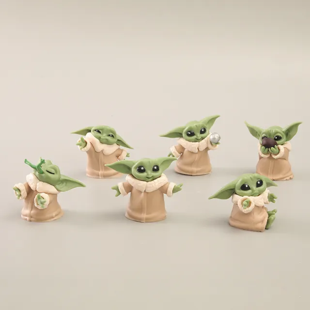 Set Alien Action Figures Star Wars Yoda Baby Toys - £40.84 GBP