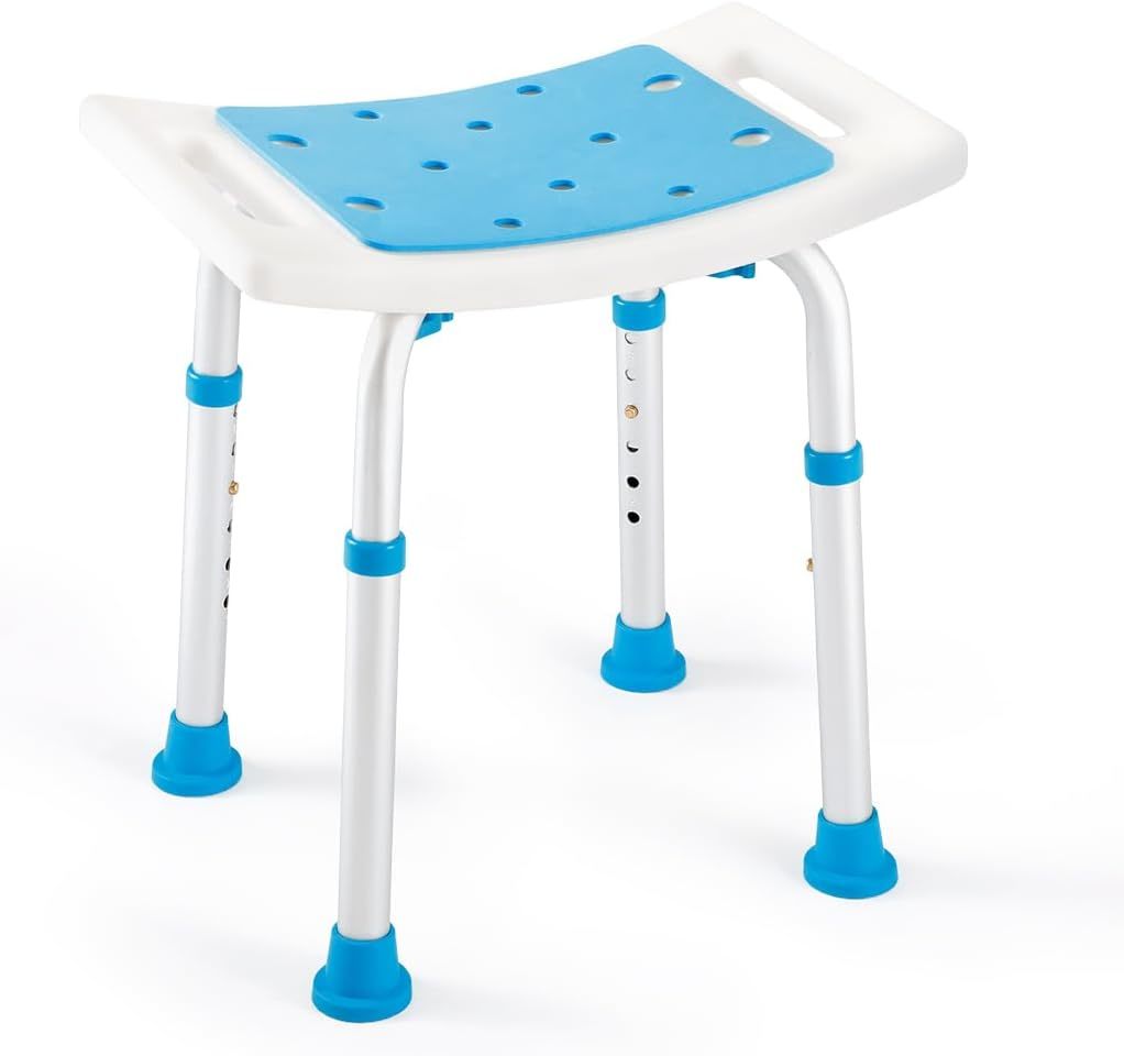 Health Line Massage Products Height Adjustable Bath Bench With, Free Ass... - $42.99