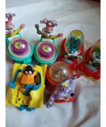 Mcdonalds Lot of 6 Tiny Toons Adventures Wacky Rollers 1992 Happy Meal Toys - £8.59 GBP