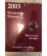 2003 Ford Mustang Gt Cobra Mach Service Shop Repair Workshop Manual BRAN... - $4,218.96 MXN