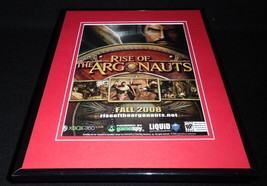 Rise of the Argonauts 2008 XBox Framed 11x14 ORIGINAL Vintage Advertisement - $34.64